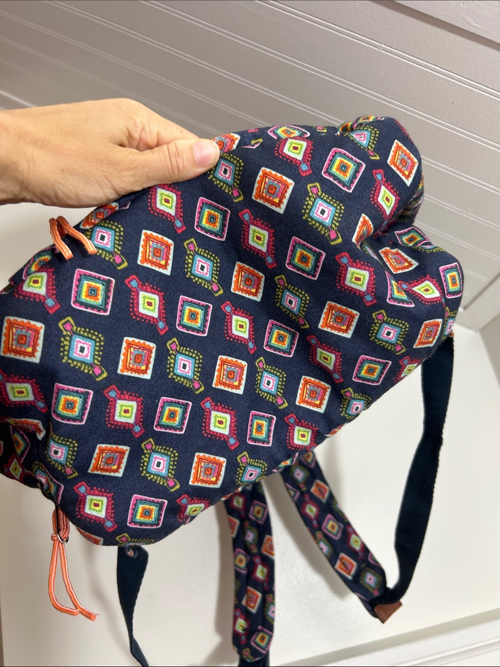 Vera Bradley Lighten Up Medallion Print Large size Backpack - Picture 3 of 10